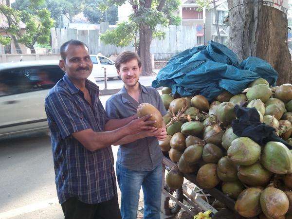 Unternehmer der Woche: Sandeep, der Herr der Kokosnüsse