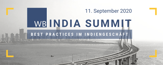 WB India Summit am 11. September